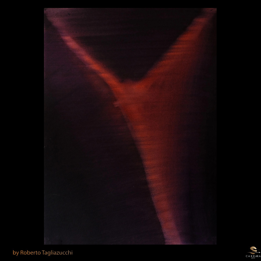 SPIRITUAL SONG n 38 - acrylic painting by roberto tagliazucchi