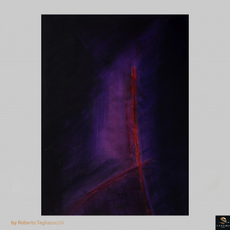 SPIRITUAL SONG n 66  - peinture acrylique de roberto tagliazucchi