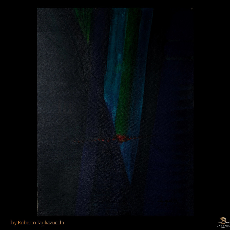 SPIRITUAL SONG n 80  - peinture acrylique de roberto tagliazucchi