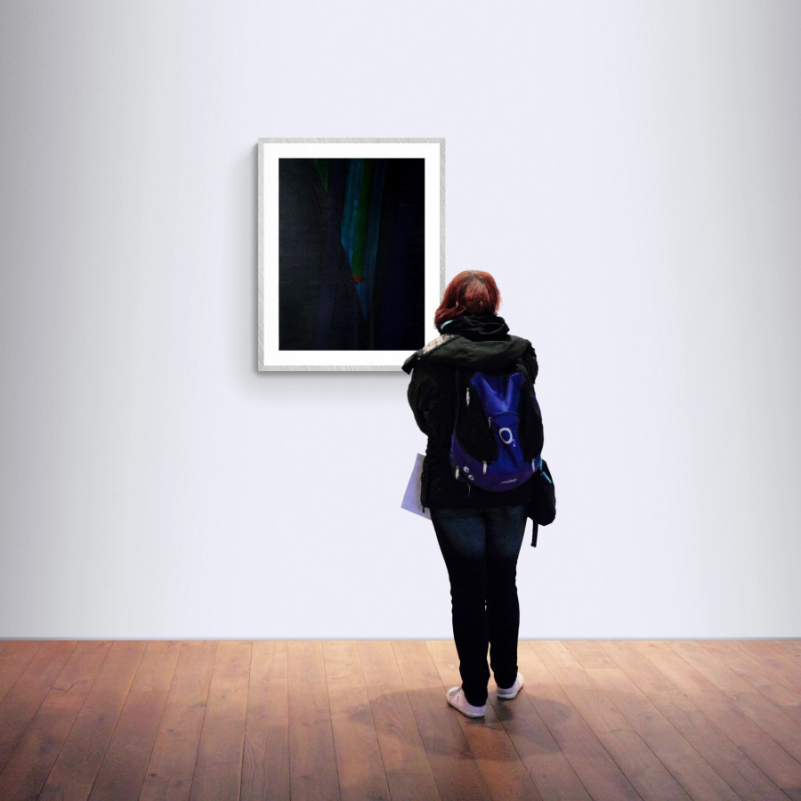 SPIRITUAL SONG n 80  - peinture acrylique de roberto tagliazucchi