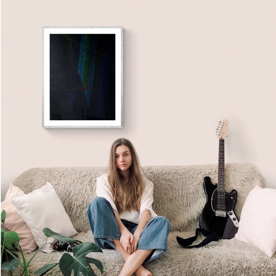 SPIRITUAL SONG n 80  - peinture acrylique de roberto tagliazucchi