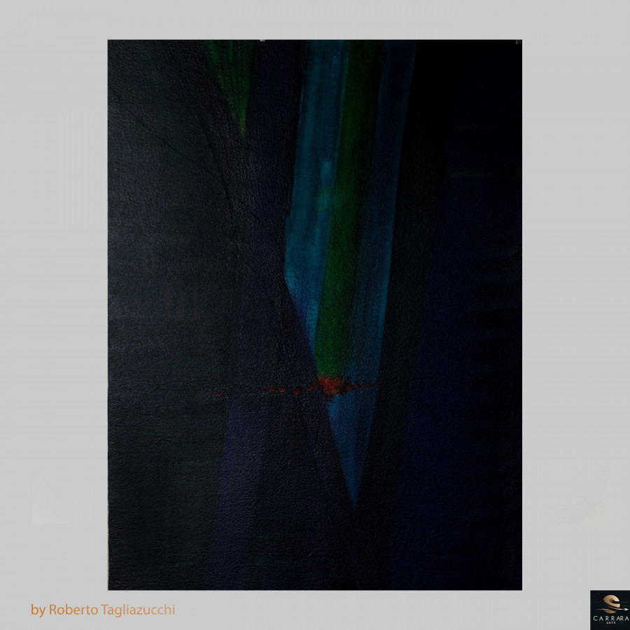 SPIRITUAL SONG n 80  - peinture acrylique de roberto tagliazucchi