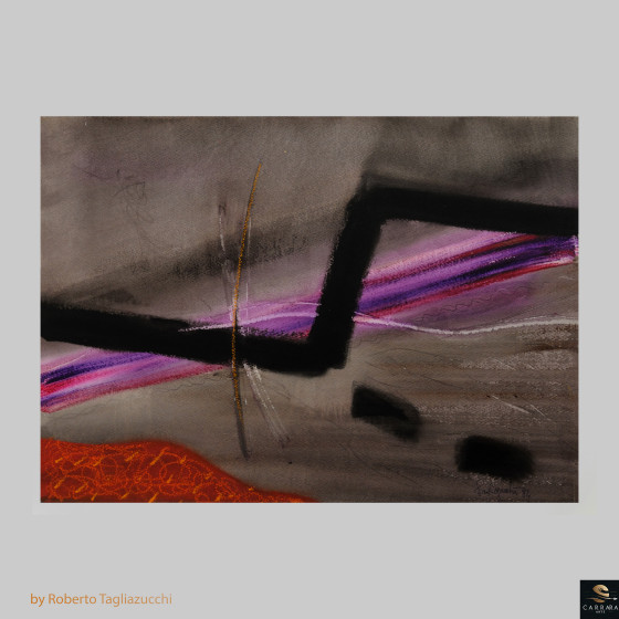 PAYSAGES MENTAUX 74  -tableau acrylique de Roberto Tagliazucchi