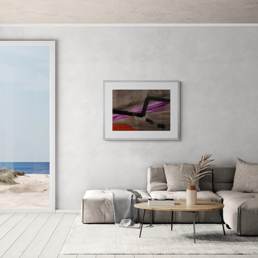 PAYSAGES MENTAUX 74  -tableau acrylique de Roberto Tagliazucchi