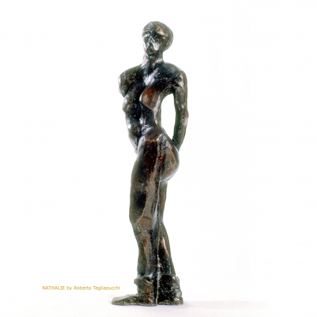 copy of NATHALIE- bronze sculpture by Roberto Tagliazucchi