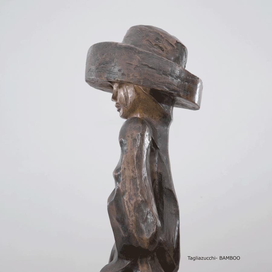 BAMBOU   - sculpture en bronze de Roberto Tagliazucchi