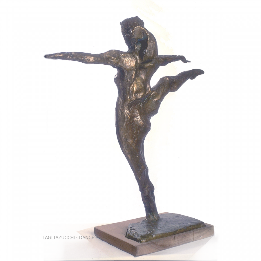 DANCE  - bronze sculpture by Roberto Tagliazucchi