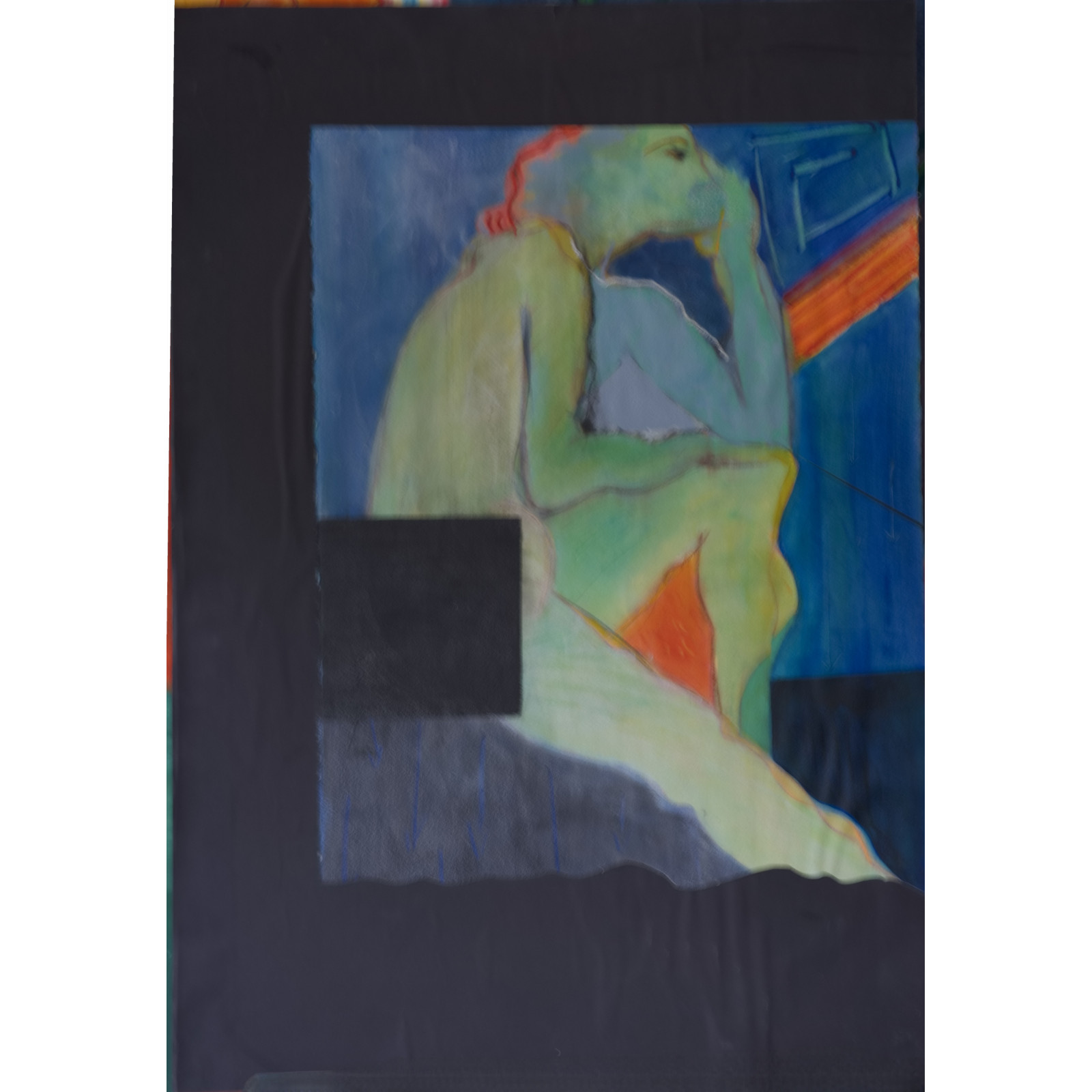 PENSIERI - peinture acrylique de roberto tagliazucchi