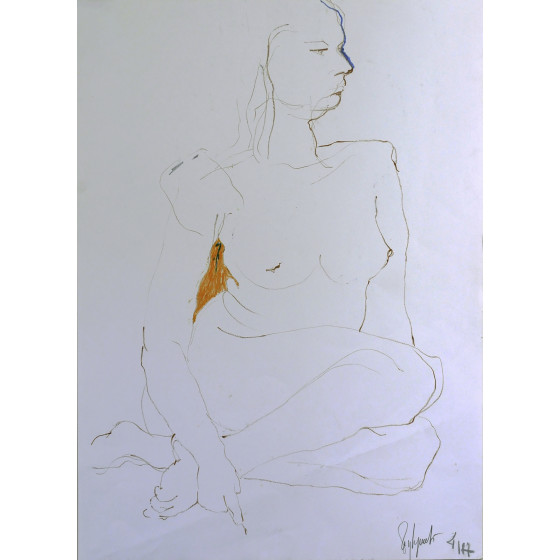DESSIN au crayon de Roberto Tagliazucchi
