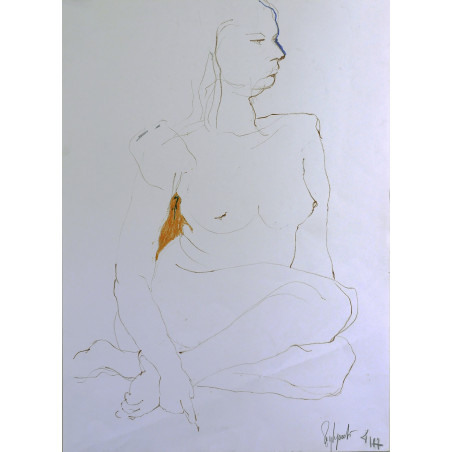DESSIN au crayon de Roberto Tagliazucchi