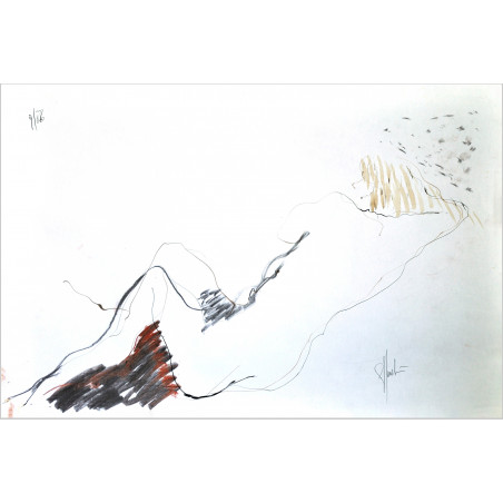 DRAWING Reclining Figure