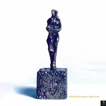 MIND - bronze sculpture by Roberto Tagliazucchi