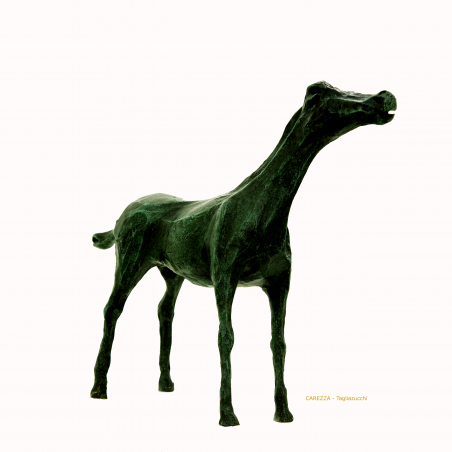 CAREZZA- scultura in bronzo di Roberto Tagliazucchi