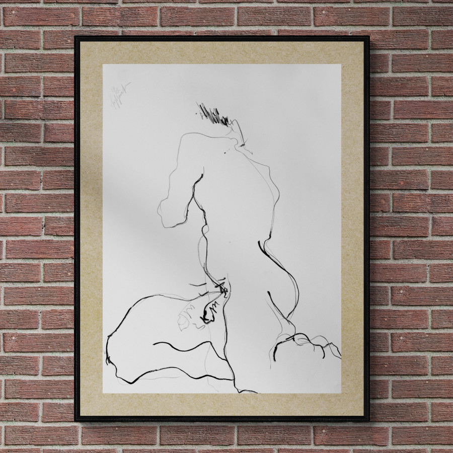 DESSIN au crayon de Roberto Tagliazucchi