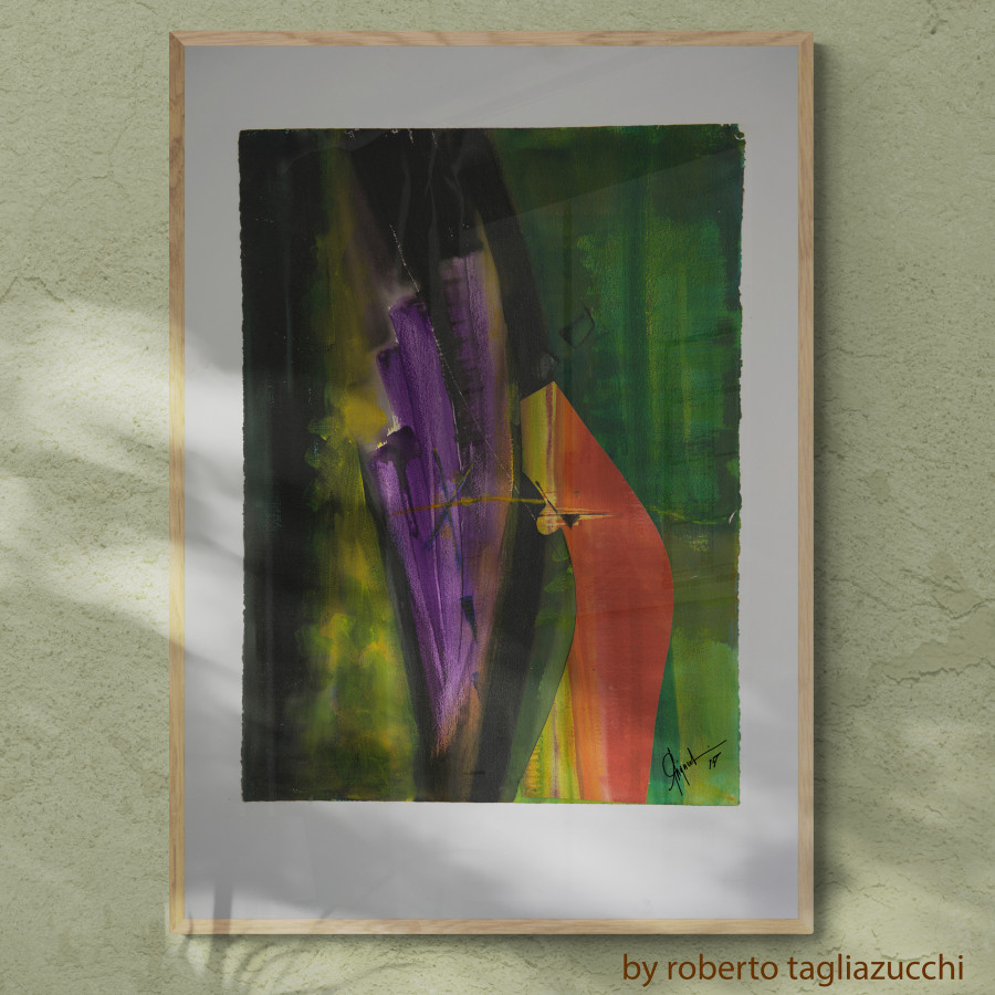 METAPHOR n4 - acrylic painting by Roberto Tagliazucchi