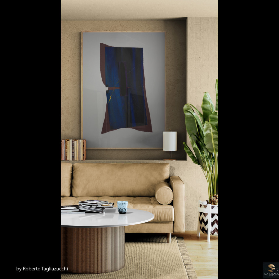 METAPHOR n5 - peinture acrylique de Roberto Tagliazucchi