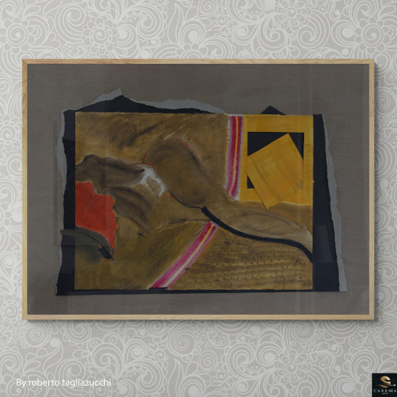 SOGNANDO - peinture acrylique de roberto tagliazucchi